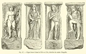 Cippe trouve dans la Cite en 1784, derriere la sainte Chapelle (engraving) Cippe trouve dans la Cite en 1784, derriere la sainte Chapelle (engraving)