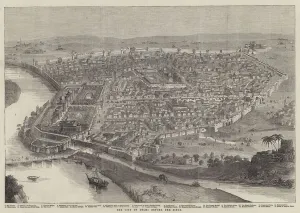 The City of Delhi before the Siege (engraving) The City of Delhi before the Siege (engraving)