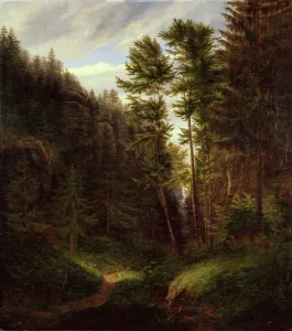 Clearing in the Uttenwald Region, 1820 (oil on canvas) Clearing in the Uttenwald Region, 1820 (oil on canvas)