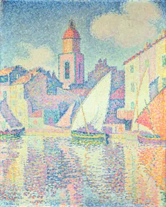 The Clocktower at St. Tropez, 1896 (oil on canvas) The Clocktower at St. Tropez, 1896 (oil on canvas)