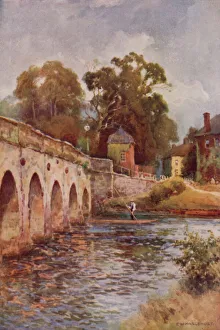 Clopton Bridge, Stratford-on-Avon (colour litho) Clopton Bridge, Stratford-on-Avon (colour litho)