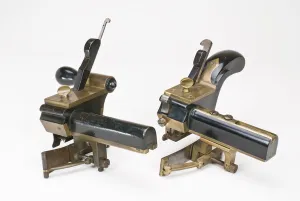 Coach maker's adjustable compass ploughs, mid 19th century (wood Coach maker's adjustable compass ploughs, mid 19th century (wood