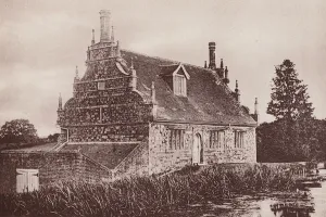 Colchester: Old Water Mill Bourn Pond (b/w photo) Colchester: Old Water Mill Bourn Pond (b/w photo)