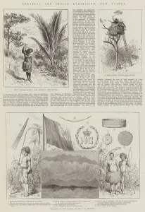 Colonial and Indian Exhibition, New Guinea (engraving) Colonial and Indian Exhibition, New Guinea (engraving)