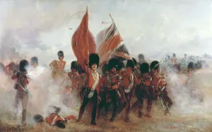 The Colours: advance of the Scots Guards at the Alma, 1899 (oil on canvas) The Colours: advance of the Scots Guards at the Alma, 1899 (oil on canvas)