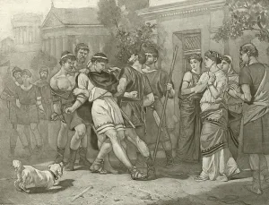 The Comedy of Errors. Act IV, Scene IV (gravure) The Comedy of Errors. Act IV, Scene IV (gravure)