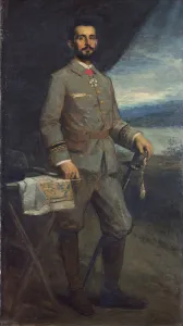 Commander Jean-Baptiste Marchand (1863-1934) (oil on canvas) Commander Jean-Baptiste Marchand (1863-1934) (oil on canvas)