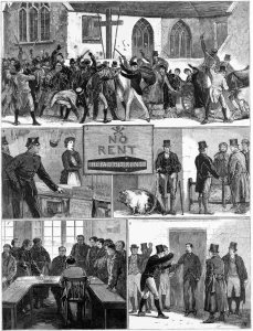 The Conditions of Ireland, illustration from The Graphic, published December 24 1881 The Conditions of Ireland, illustration from The Graphic, published December 24 1881