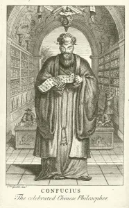 Confucius, the celebrated Chinese Philosopher (engraving) Confucius, the celebrated Chinese Philosopher (engraving)
