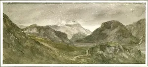 Helvellyn Print by John Constable