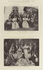 The Coronation of the Czar, Some Celebrities at Moscow (b/w photo) The Coronation of the Czar, Some Celebrities at Moscow (b/w photo)