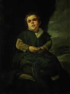 The Court Dwarf, Don Franciso Lezcano called El Nino de Vallecas, 1637 The Court Dwarf, Don Franciso Lezcano called El Nino de Vallecas, 1637