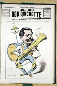 Cover of ' Le Don Quixote', number 474, Satirique en Couleurs Cover of ' Le Don Quixote', number 474, Satirique en Couleurs