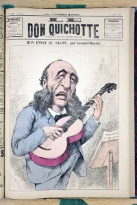 Cover of ' Le Don Quixote', numbero 614, Satirique en Couleurs Cover of ' Le Don Quixote', numbero 614, Satirique en Couleurs