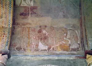 The Creation of Woman and Eve and the Serpent, detail from the vault of the nave, c The Creation of Woman and Eve and the Serpent, detail from the vault of the nave, c