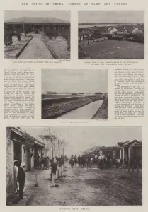 The Crisis in China, Scenes at Taku and Peking (b/w photo) The Crisis in China, Scenes at Taku and Peking (b/w photo)
