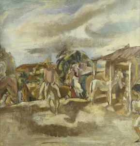 Cuban Village; Village Cubain, c.1917-1918 (oil on canvas) Cuban Village; Village Cubain, c.1917-1918 (oil on canvas)
