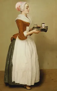 Cup of Chocolate; La Tasse du Chocolat, (oil on canvas) Cup of Chocolate; La Tasse du Chocolat, (oil on canvas)
