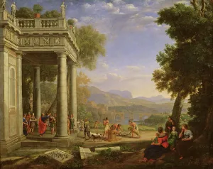 David is consecrated king by Samuel (oil on canvas) David is consecrated king by Samuel (oil on canvas)