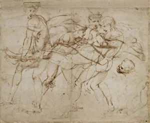 The Death of Adonis (pen and brown ink on off-white paper) The Death of Adonis (pen and brown ink on off-white paper)