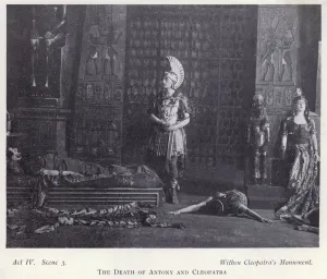 The death of Antony and Cleopatra (b/w photo) The death of Antony and Cleopatra (b/w photo)
