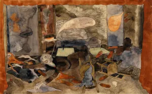 Death of Countess Gerschutz Lulu (w/c on paper) Death of Countess Gerschutz Lulu (w/c on paper)