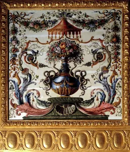 Decorative panel of the dining room of the Chateau de Vaux Le Visomte (Vaux-le-Vicomte) Decorative panel of the dining room of the Chateau de Vaux Le Visomte (Vaux-le-Vicomte)
