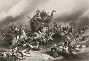 Defeat of the Peishwas army before Jhansi by General Rose on 1st April 1858 Defeat of the Peishwas army before Jhansi by General Rose on 1st April 1858