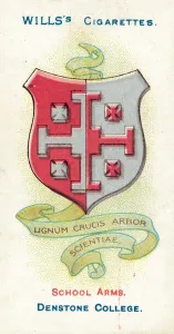 Denstone College, Lignum Crucis Arbor Scientiae, The Wood Of The Cross Is The Tree Of Knowledge (colour litho) Denstone College, Lignum Crucis Arbor Scientiae, The Wood Of The Cross Is The Tree Of Knowledge (colour litho)