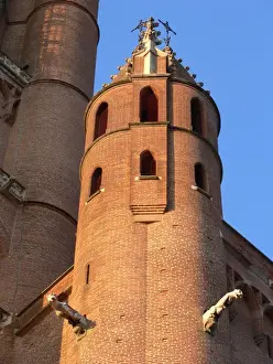 Depicting the smaller tower and the base of the west tower Depicting the smaller tower and the base of the west tower