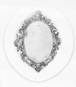 Design for an oval jewel, 16th century (pencil on paper) Design for an oval jewel, 16th century (pencil on paper)