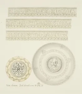 Details of Mazer Bowl and Tazza (w/c on paper) Details of Mazer Bowl and Tazza (w/c on paper)