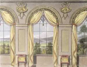 Dining room, plate 88 from Ackermann's Repository of Arts Dining room, plate 88 from Ackermann's Repository of Arts