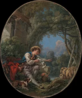 The Dispatch of the Messenger, 1765 (oil on canvas) The Dispatch of the Messenger, 1765 (oil on canvas)