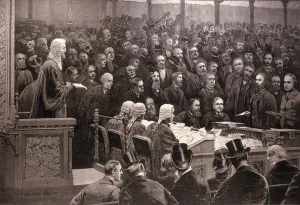 The Division in the House of Commons on the Irish Home Rule Question, The Ayes; 311 The Division in the House of Commons on the Irish Home Rule Question, The Ayes; 311