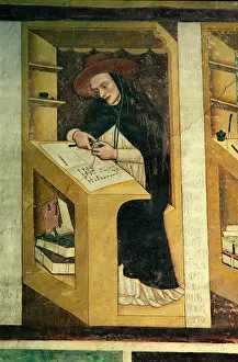 Images Dated 27th September 2005: Dominican Monk at his Desk, from the Cycle of Forty Illustrious Members of