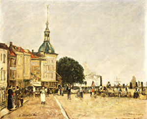 Dordrecht, La Ville, 1884 (oil on canvas) Dordrecht, La Ville, 1884 (oil on canvas)