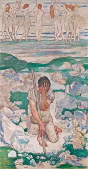 The Dream of the Shepherd, 1896 (oil on canvas) The Dream of the Shepherd, 1896 (oil on canvas)