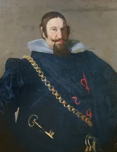 The Duke of Olivares (detail of the upper body), 1624 (oil on canvas) The Duke of Olivares (detail of the upper body), 1624 (oil on canvas)