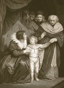 Duke of York, brother to Edward V, resigned by the Queen, engraved by J Duke of York, brother to Edward V, resigned by the Queen, engraved by J
