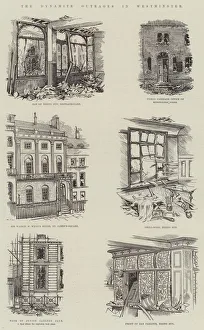 The Dynamite Outrages in Westminster (engraving) The Dynamite Outrages in Westminster (engraving)