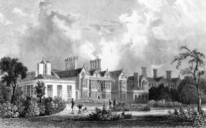 Easton Lodge, Near Dunmow, Essex, engraved by Henry Adland, 1832 (engraving) Easton Lodge, Near Dunmow, Essex, engraved by Henry Adland, 1832 (engraving)