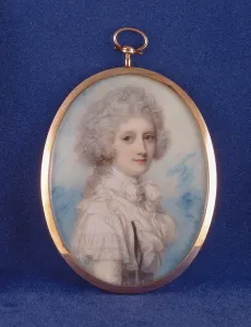 Elizabeth (1750-88) Countess of Hopetoun, 1789 (w/c & gouache on ivory) Elizabeth (1750-88) Countess of Hopetoun, 1789 (w/c & gouache on ivory)