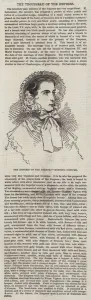 The Empress of the French, Morning Costume (engraving) The Empress of the French, Morning Costume (engraving)