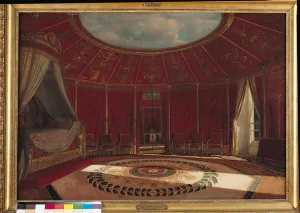 The Empress Josephine's (1763-1814) Bedroom at Malmaison, 1870 (oil on panel) The Empress Josephine's (1763-1814) Bedroom at Malmaison, 1870 (oil on panel)