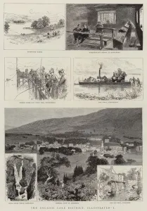 The English Lake District, Illustrated, I (engraving) The English Lake District, Illustrated, I (engraving)