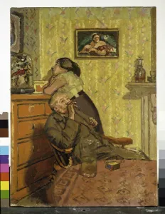 Ennui, 1917-18 (oil on canvas) (see also 142951 and 617723) Ennui, 1917-18 (oil on canvas) (see also 142951 and 617723)