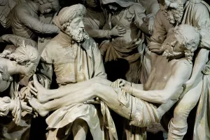 The Entombment and the swoon of the Virgin (stone) The Entombment and the swoon of the Virgin (stone)