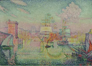 Entrance to the Port of Marseille, 1918 (oil on canvas) Entrance to the Port of Marseille, 1918 (oil on canvas)