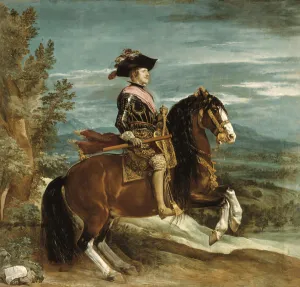 Equestrian Portrait of Philip IV (1605-65) c.1636 (oil on canvas) Equestrian Portrait of Philip IV (1605-65) c.1636 (oil on canvas)